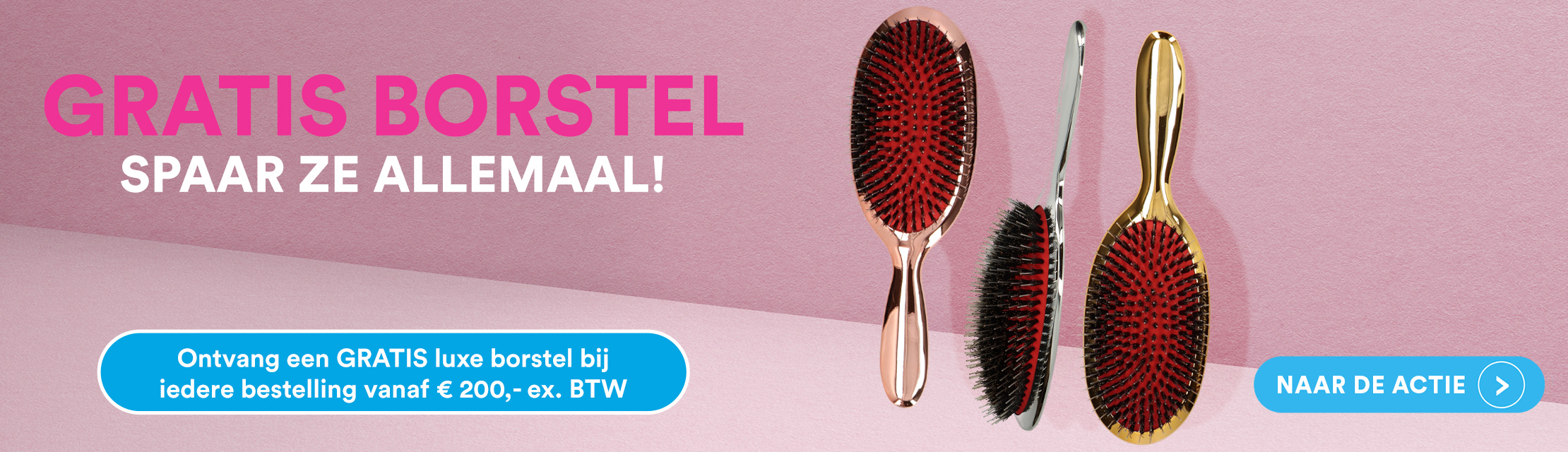 GRATIS VK METALLIC BORSTEL