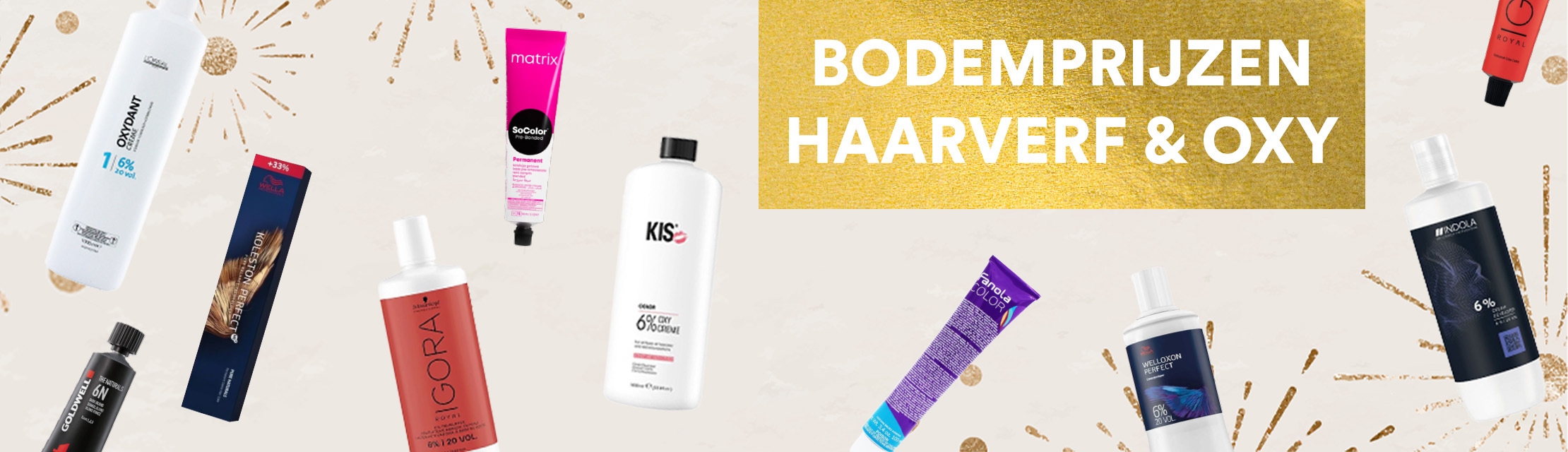 Bodemprijzen haarverf