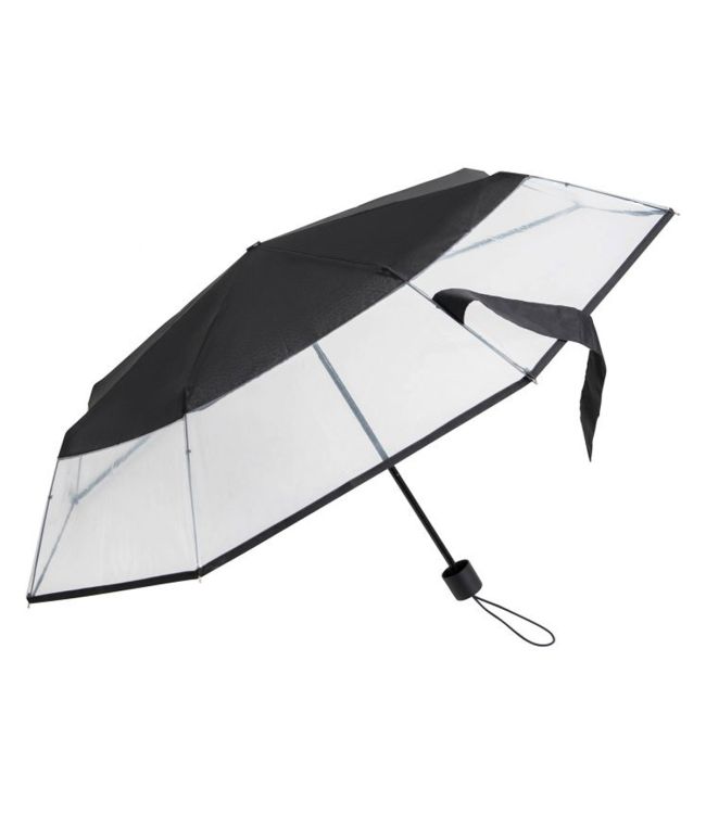 Paraplu Opvouwbaar Transparant/Zwart online Falconetti Paraplu